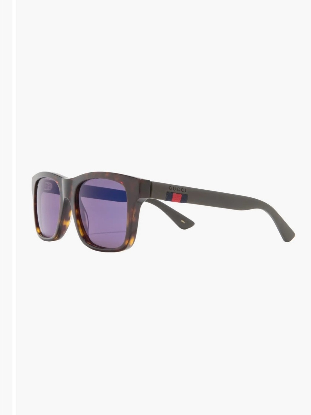 New Gucci 53 mm sunglasses havana made in Italy (unisex)